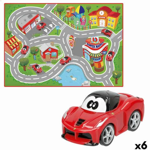 Playset Ferrari 100 x 0,1 x 70 cm 6 Sztuk