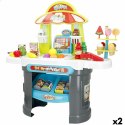 Supermarket z zabawkami 66 x 68 x 25 cm 2 Sztuk