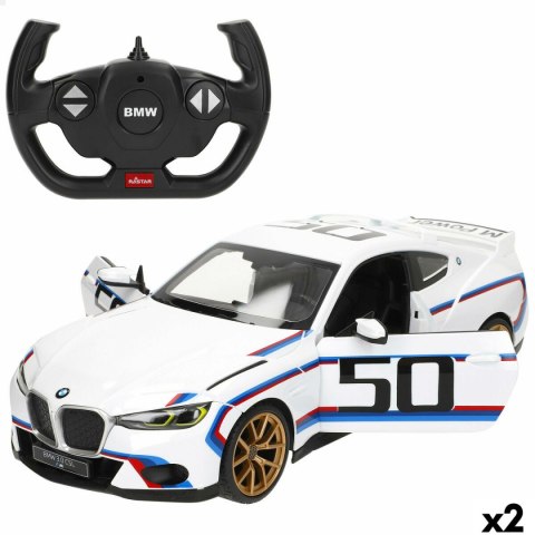 Samochód Sterowany Radiowo BMW Niebieski Czerwony 1:14 34 x 10 x 13,5 cm (2 Sztuk)