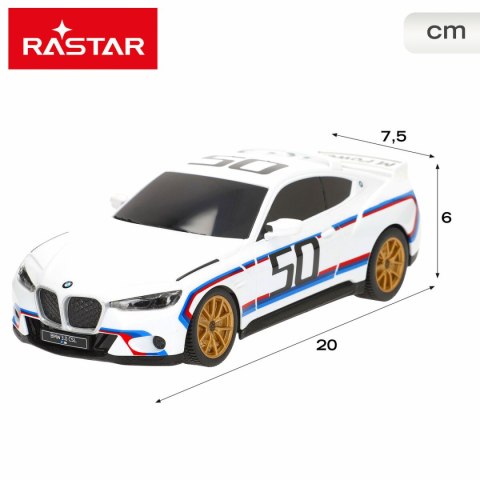 Samochód Sterowany Radiowo BMW Niebieski Czerwony 1:24 20 x 6 x 7,5 cm (4 Sztuk)