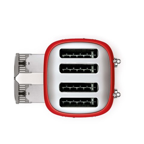 Toster Smeg TSF03RDEU 4 kromek czerwony 2000 W