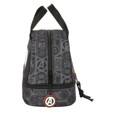 Pudełko na drugie śniadanie The Avengers Vendetta Czarny 20 x 20 x 15 cm