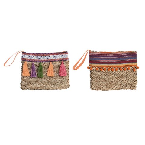 Torebka DKD Home Decor Frędzle Boho 2 Sztuk