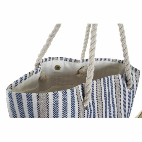 Torba na plażę DKD Home Decor Czerwony Niebieski Poliester (50 x 16 x 36 cm) (2 Sztuk)