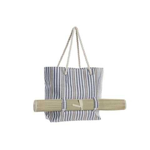 Torba na plażę DKD Home Decor Czerwony Niebieski Poliester (50 x 16 x 36 cm) (2 Sztuk)