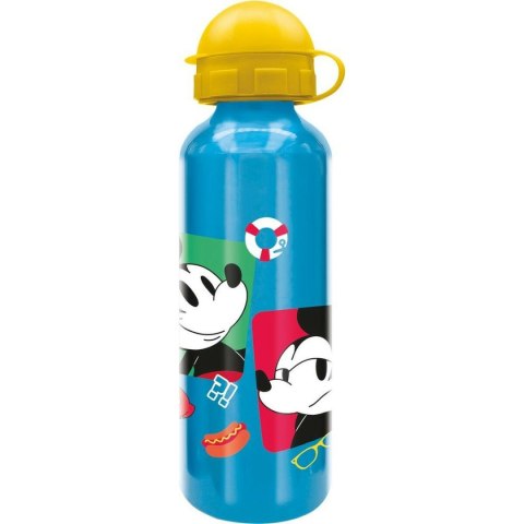 Butelka wody Mickey Mouse CZ11262 530 ml Wielokolorowy Aluminium
