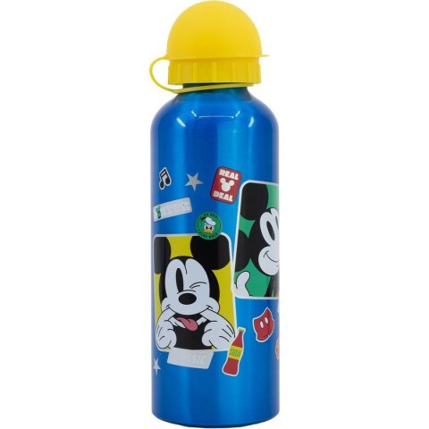 Butelka wody Mickey Mouse CZ11262 530 ml Wielokolorowy Aluminium