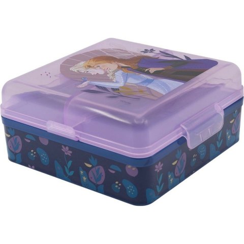 Lunchbox z przegrodami Frozen CZ11273 Wielokolorowy Plastikowy