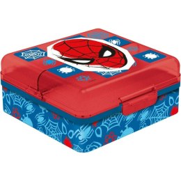 Lunchbox z przegrodami Spider-Man CZ11274 Wielokolorowy Plastikowy