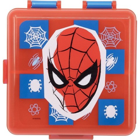 Lunchbox z przegrodami Spider-Man CZ11274 Wielokolorowy Plastikowy