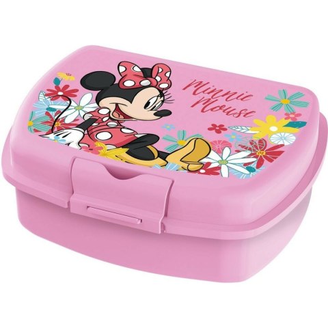 Pudełko na drugie śniadanie Minnie Mouse CZ11371 Różowy Plastikowy