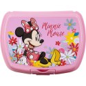 Pudełko na drugie śniadanie Minnie Mouse CZ11371 Różowy Plastikowy