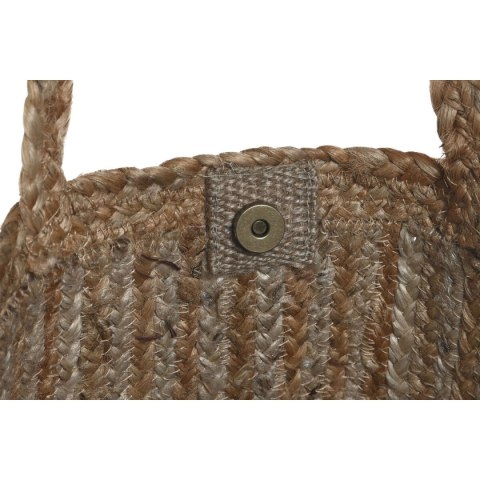Torba Damska DKD Home Decor Brązowy Krem 50 x 23 x 33 cm (2 Sztuk)