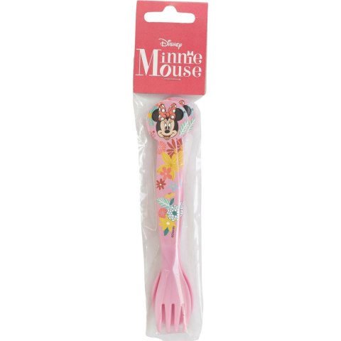 Zestaw sztućców Minnie Mouse CZ11401 Różowy Plastikowy 2 Części