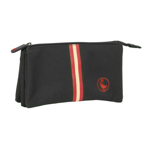 Piórnik Potrójny El Ganso Black Czarny 22 x 12 x 3 cm