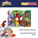 Zestaw 4 Puzzli Spidey 35 x 1,5 x 25 cm 48 Części (6 Sztuk)
