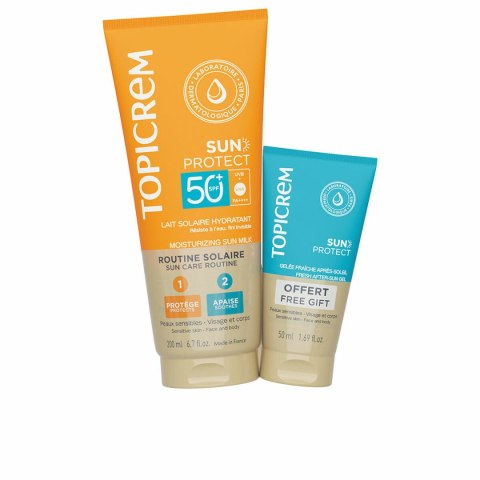 Zestaw Ochrony przed Słońcem Topicrem SUN PROTECT Spf 50 Spf 50+ 2 Części