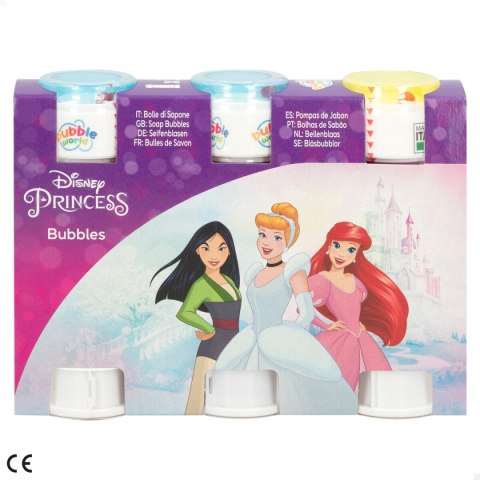 Zestaw do robienia baniek mydlanych Disney Princess 3,8 x 11,5 x 3,8 cm (24 Sztuk)