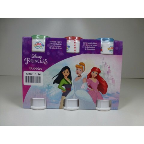 Zestaw do robienia baniek mydlanych Disney Princess 3,8 x 11,5 x 3,8 cm (24 Sztuk)