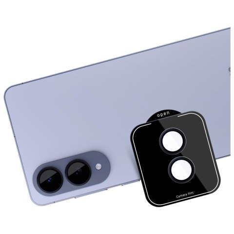 Ochrona na obiektyw aparatu 3MK Lens Protection Pro do Samsung Galaxy S25 Edge czarny
