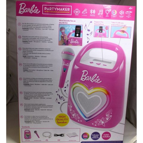 Mikrofonem Karaoke Barbie