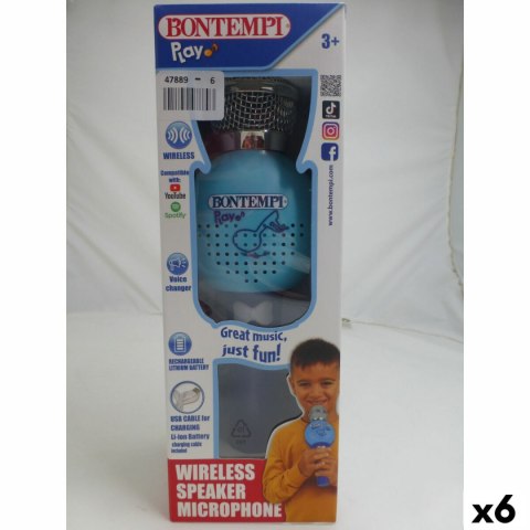 Mikrofonem Karaoke Bontempi 6 Sztuk