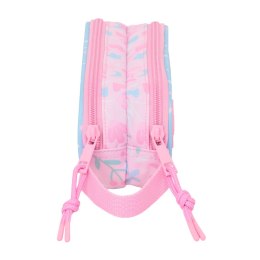 Piórnik Podwójny BlackFit8 Smile Różowy Jasnoniebieski 21 x 8 x 6 cm