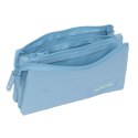 Piórnik Potrójny El Ganso Cerulean Niebieski 22 x 12 x 3 cm