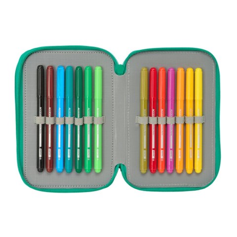 Piórnik potrójny Real Betis Balompié Kwarcowe tygrysie oko 12,5 x 19,5 x 5,5 cm 37 Części