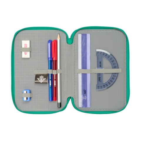 Piórnik potrójny Real Betis Balompié Kwarcowe tygrysie oko 12,5 x 19,5 x 5,5 cm 37 Części
