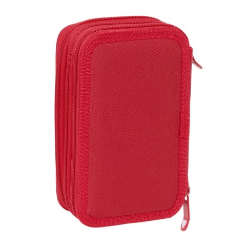 Piórnik potrójny Sevilla Fútbol Club Czerwony 12,5 x 19,5 x 5,5 cm 37 Części