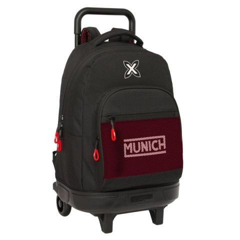 Torba szkolna z kółkami Munich Vulcan Czarny 33 x 45 x 22 cm