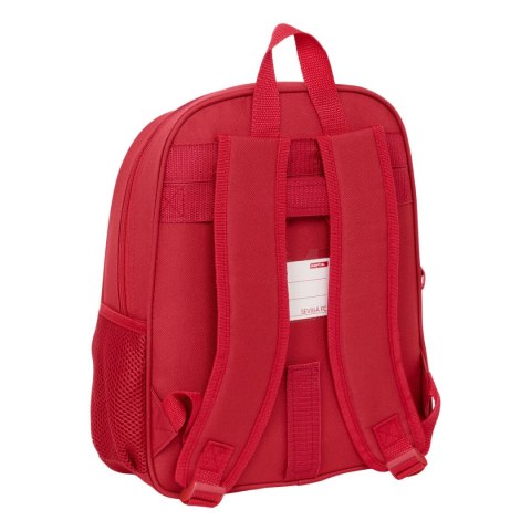 Plecak szkolny Sevilla Fútbol Club Czerwony 28 x 34 x 10 cm