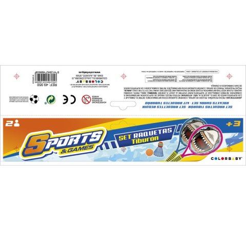 Rakietki Colorbaby 22 x 48 x 1,8 cm (6 Sztuk)