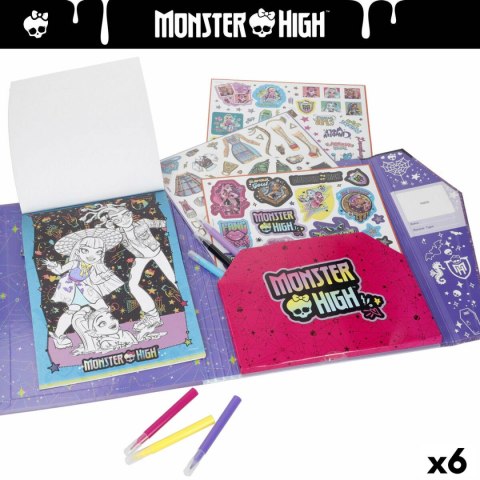 Zestaw do rysowania Monster High (6 Sztuk)
