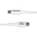 Kabel USB Startech USB2AC1MNCWHE Biały 1 m