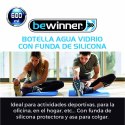 Butelka wody Bewinner Szkło Silikon 600 ml (24 Sztuk)