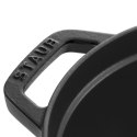 STAUB Garnek żeliwny owalny 4,2l czarny