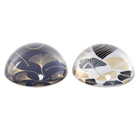 Obciążnik do papieru DKD Home Decor Szkło (2 Sztuk)
