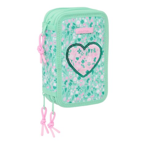 Piórnik Safta Cuore Mięta 12,5 x 19,5 x 5,5 cm 37 Części