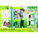Obustronna tablica Feber Art & Fun 53,5 x 57,5 x 106 cm