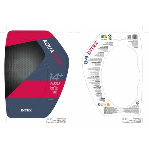 Okulary do Nurkowania RIDER Intex 55975