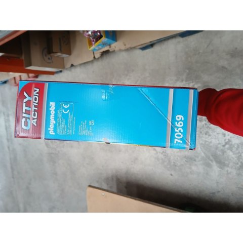 Playset City Action Police helicopter: Parachute Chase Playmobil 70569 (19 pcs)