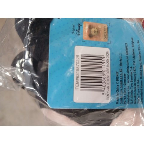 Pluszowy Zwierzak Mickey Mouse 35 cm Plusz