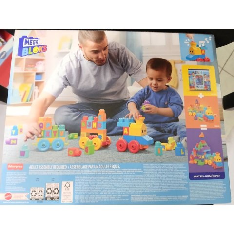 Pociąg Muzyczny Myszka Mattel ABC Fisher Price z dźwiękiem