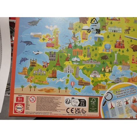 Puzzle dla dzieci Europe Map Educa (150 pcs)