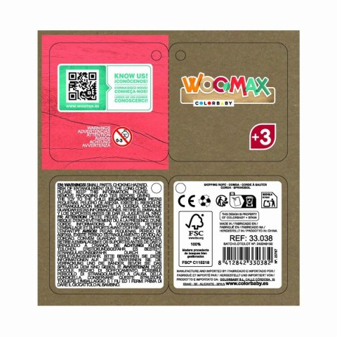 Skakanka z uchwytami Woomax