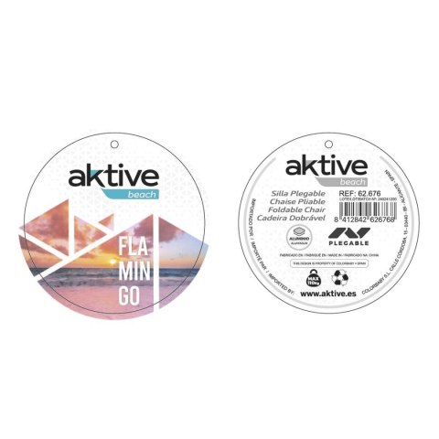 Składanego Krzesła Aktive 46 x 44 x 49 cm Koral