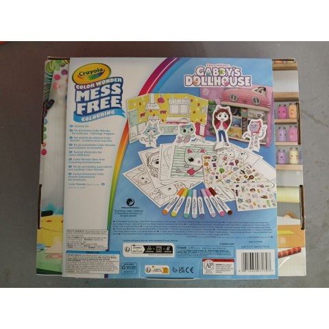Gra w malowanie i kolory Gabby's Dollhouse