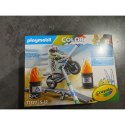Playset Playmobil Color Motocykl 18 Części